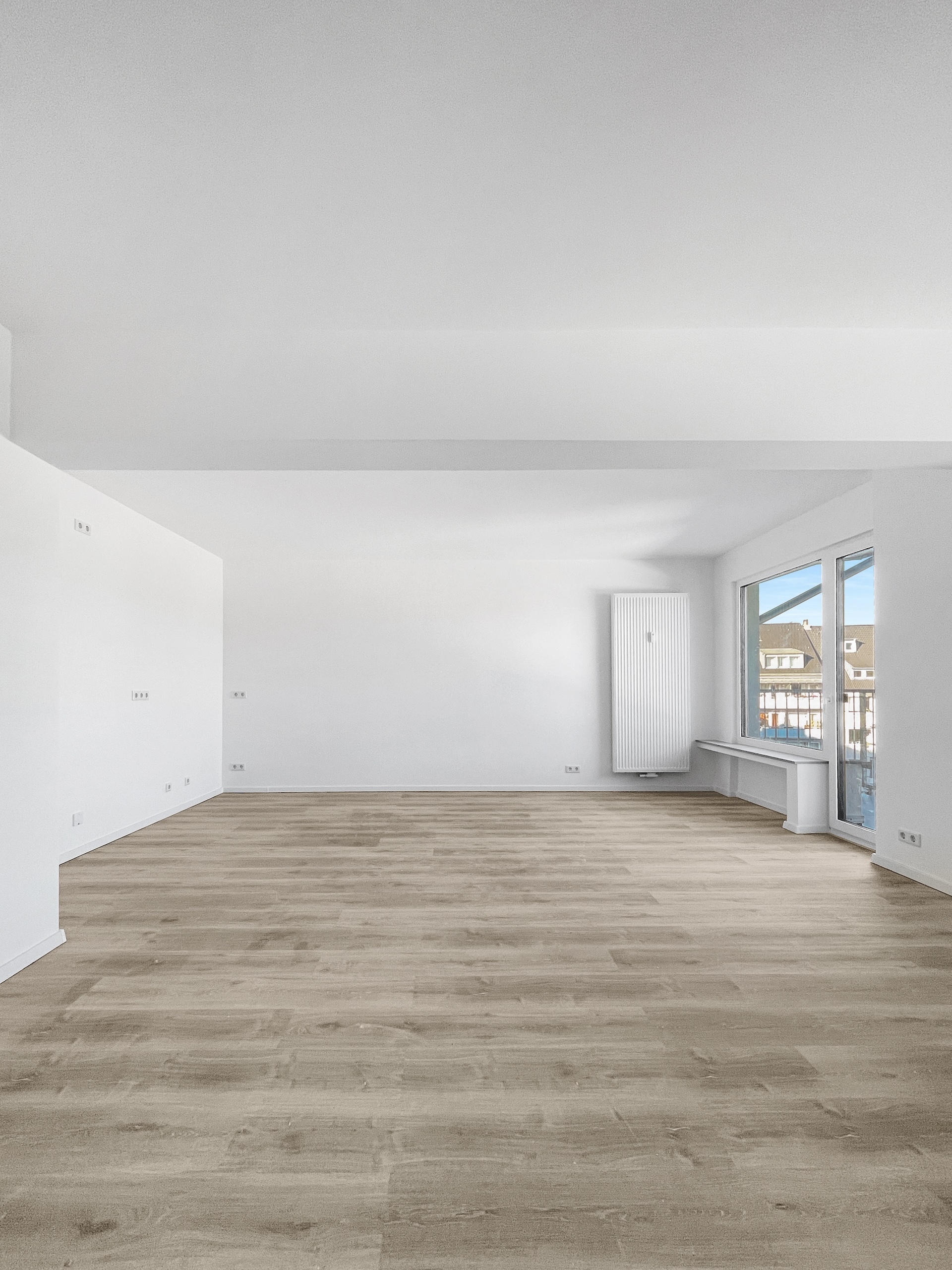 Wohnzimmer & offene Küche Wohnzimmer & offene Küche