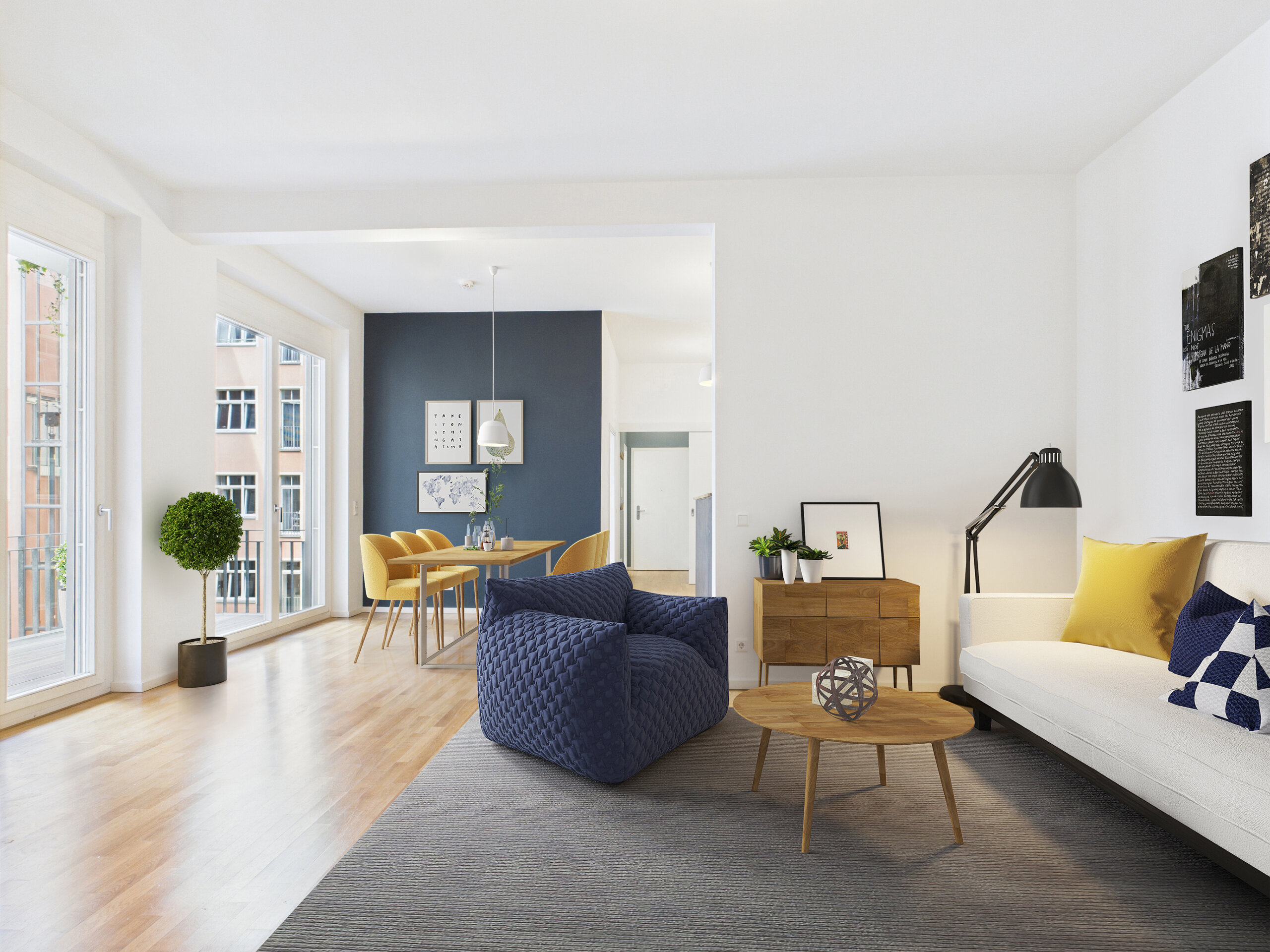 Attraktiver Altbaucharme trifft auf Neubau-Standart: Ruhig wohnen im Simon-Dach-Kiez