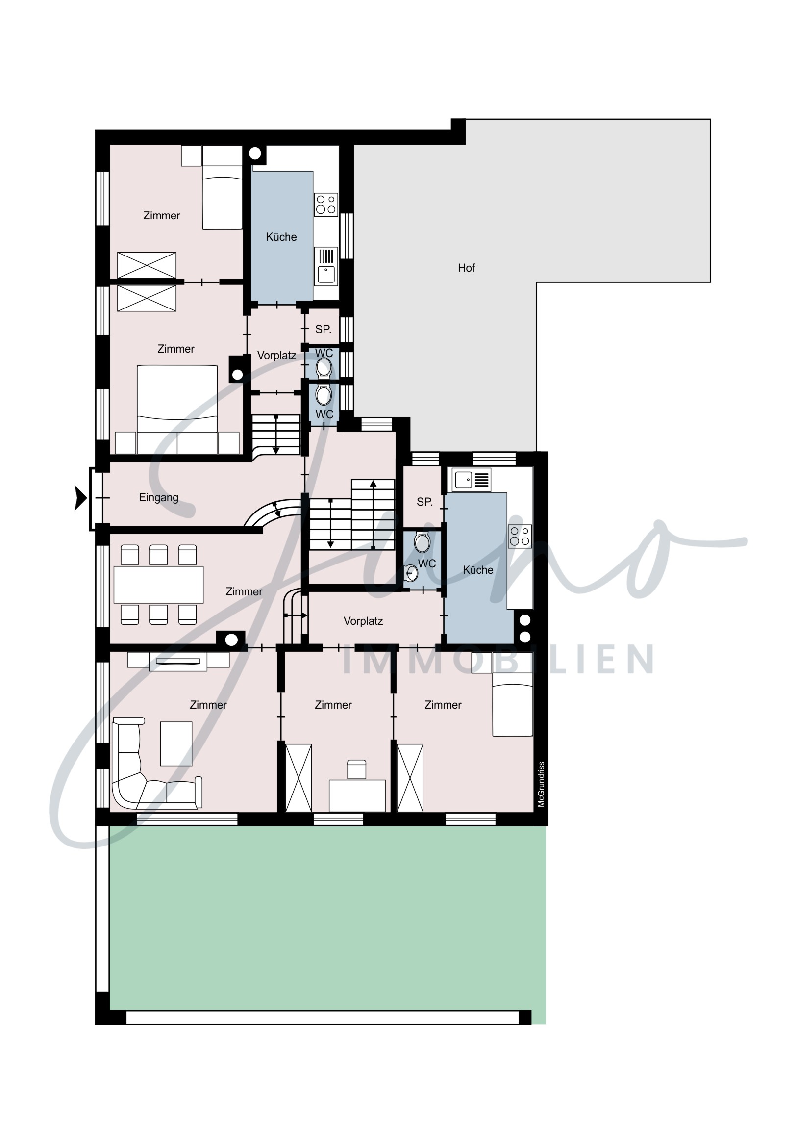 Grundriss Erdgeschoss
