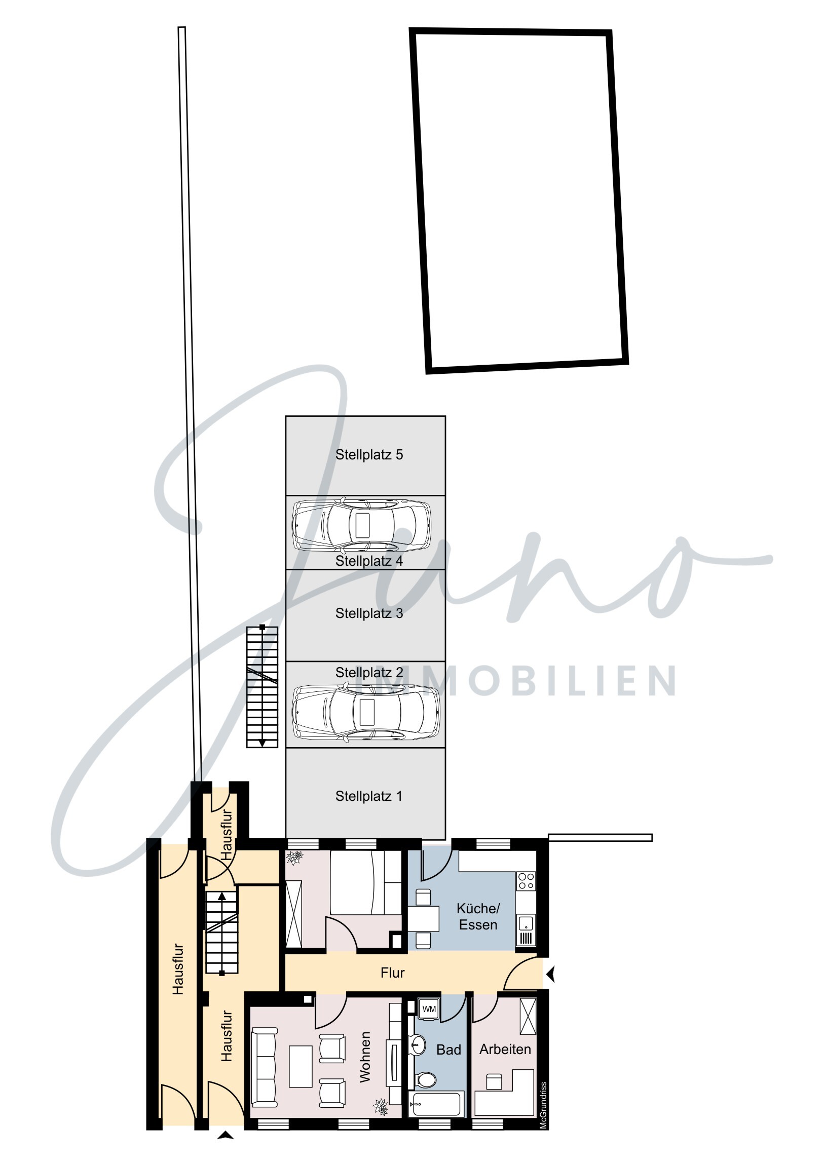 Grundriss VH EG