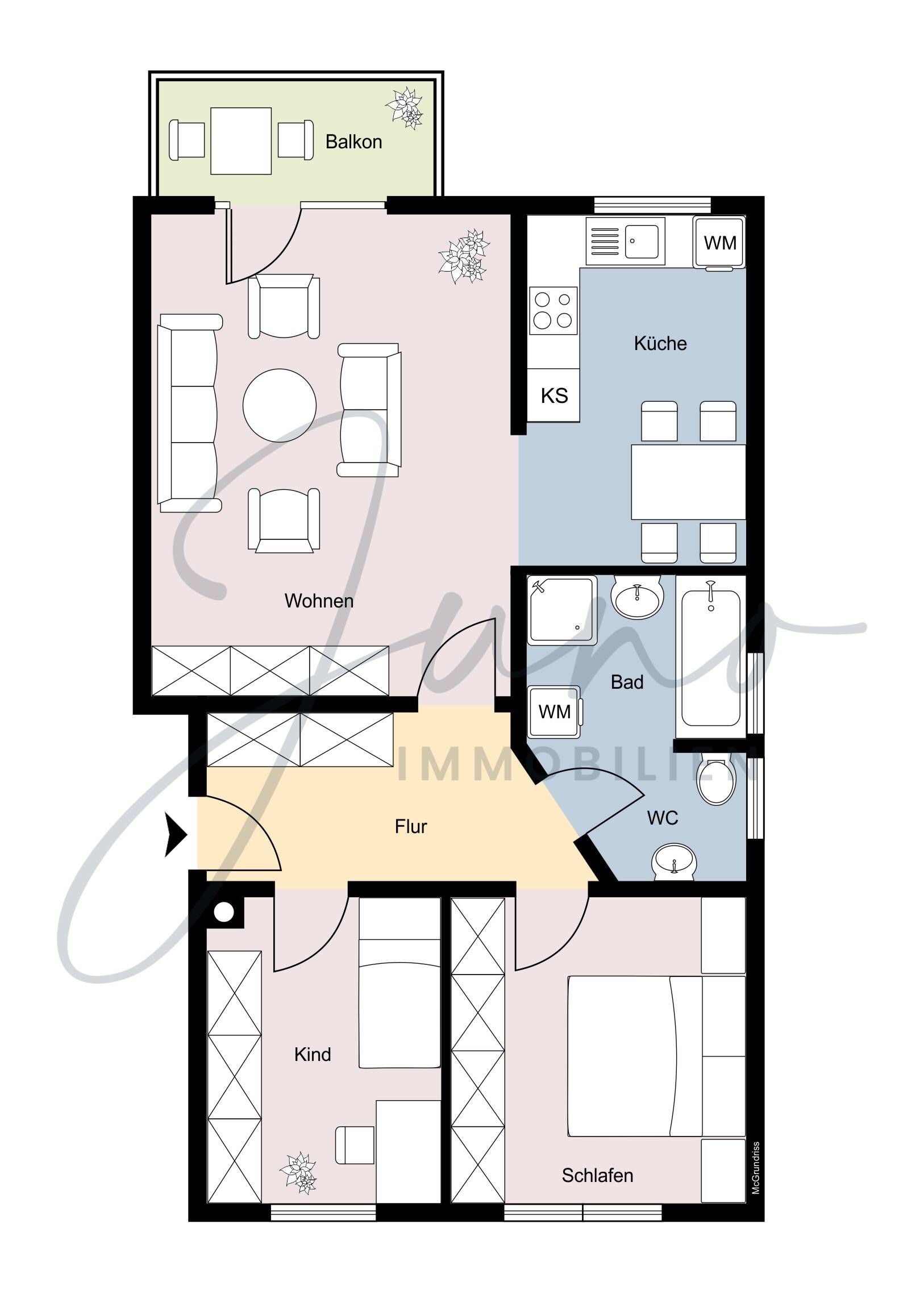 Grundriss WE13 Grundriss WE13