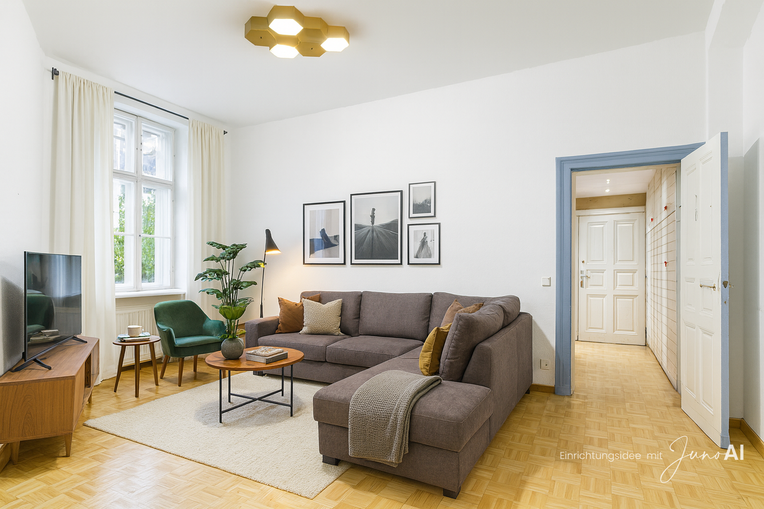 Visualisierung Wohnzimmer