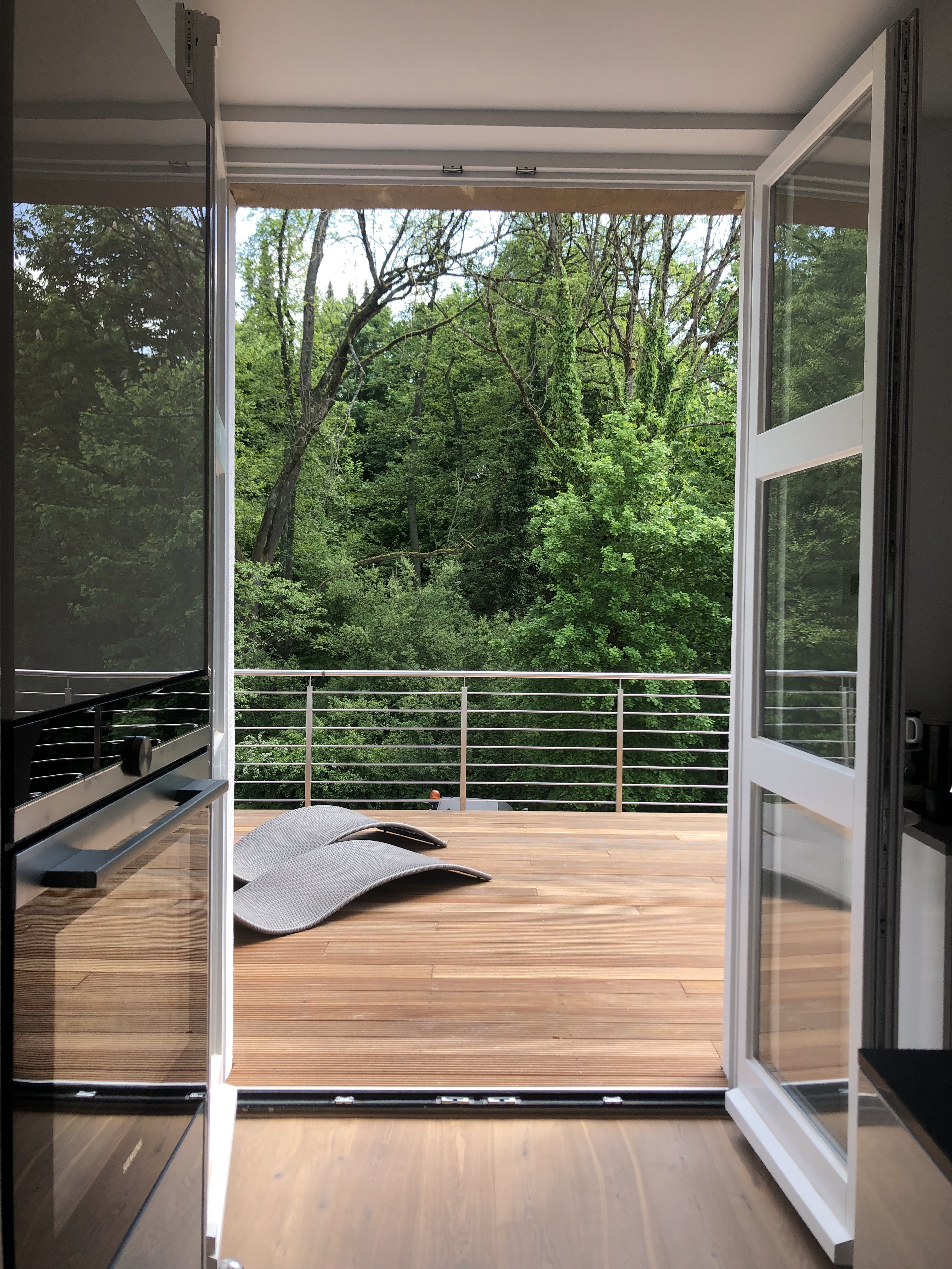 Blick auf den gr. Balkon Blick auf den gr. Balkon