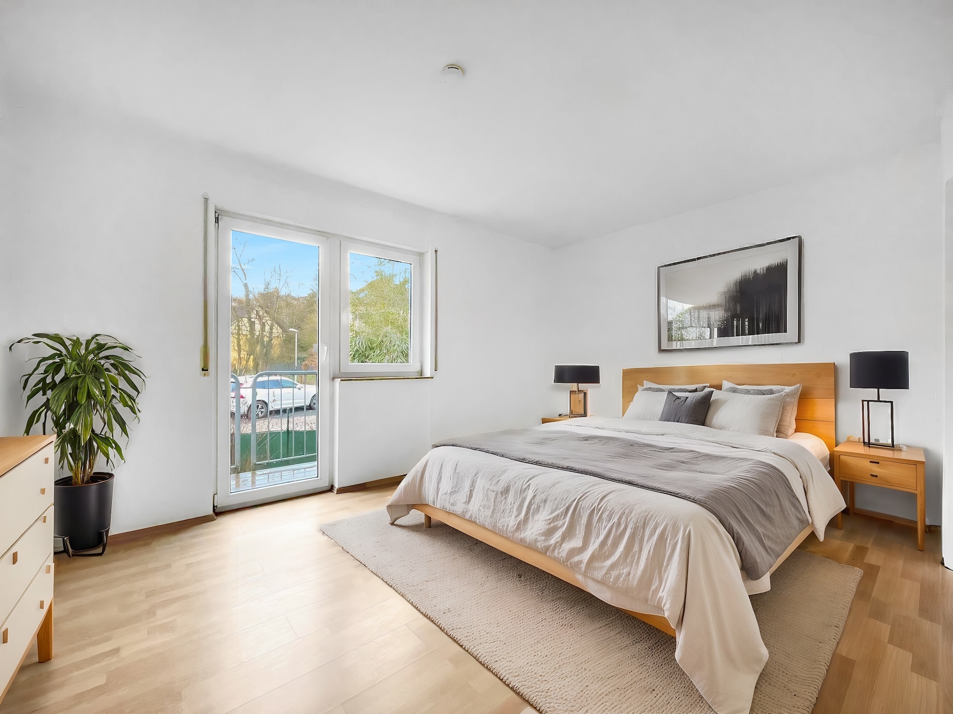 Virtual Staging Schlafzimmer