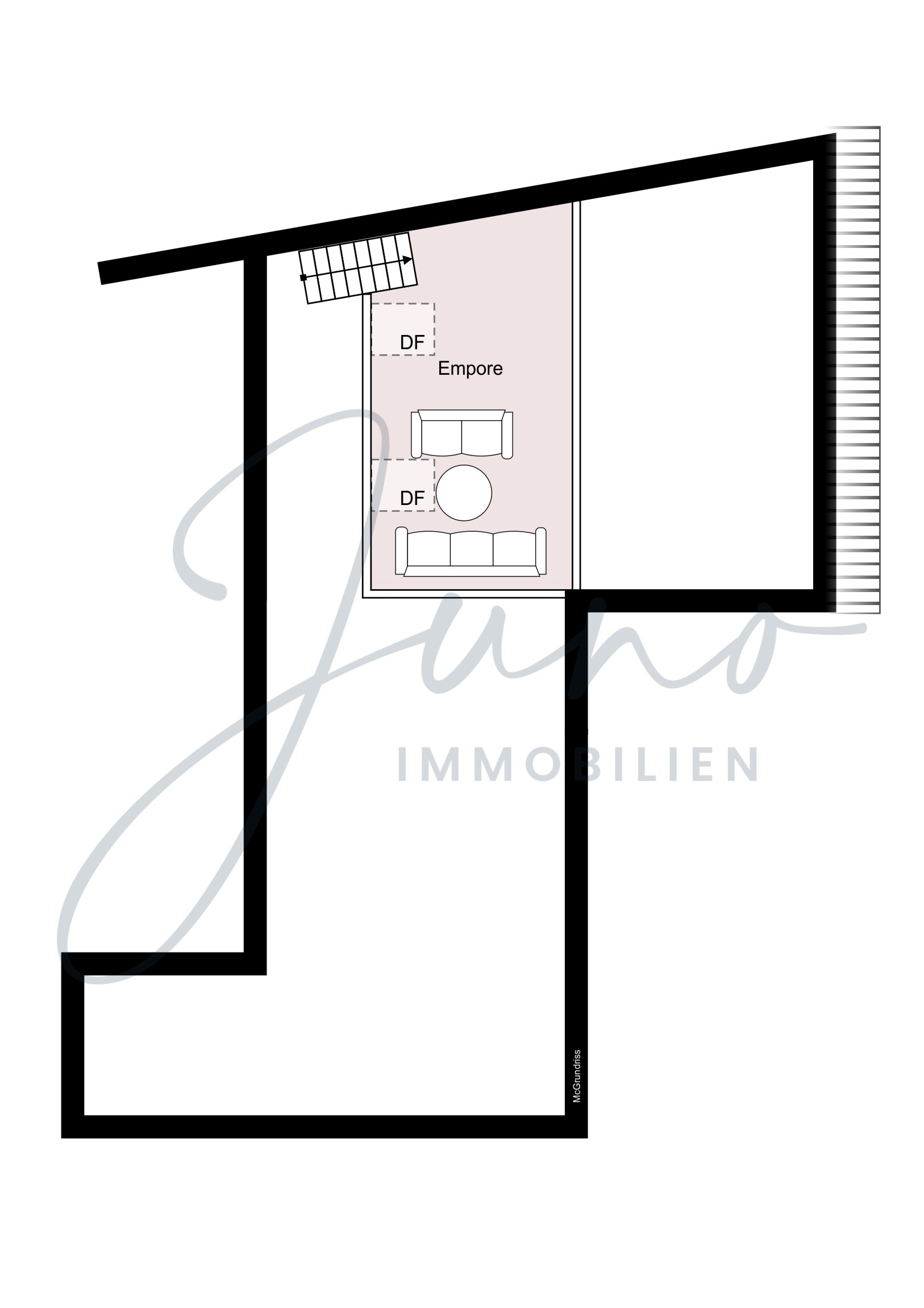 Grundriss Empore
