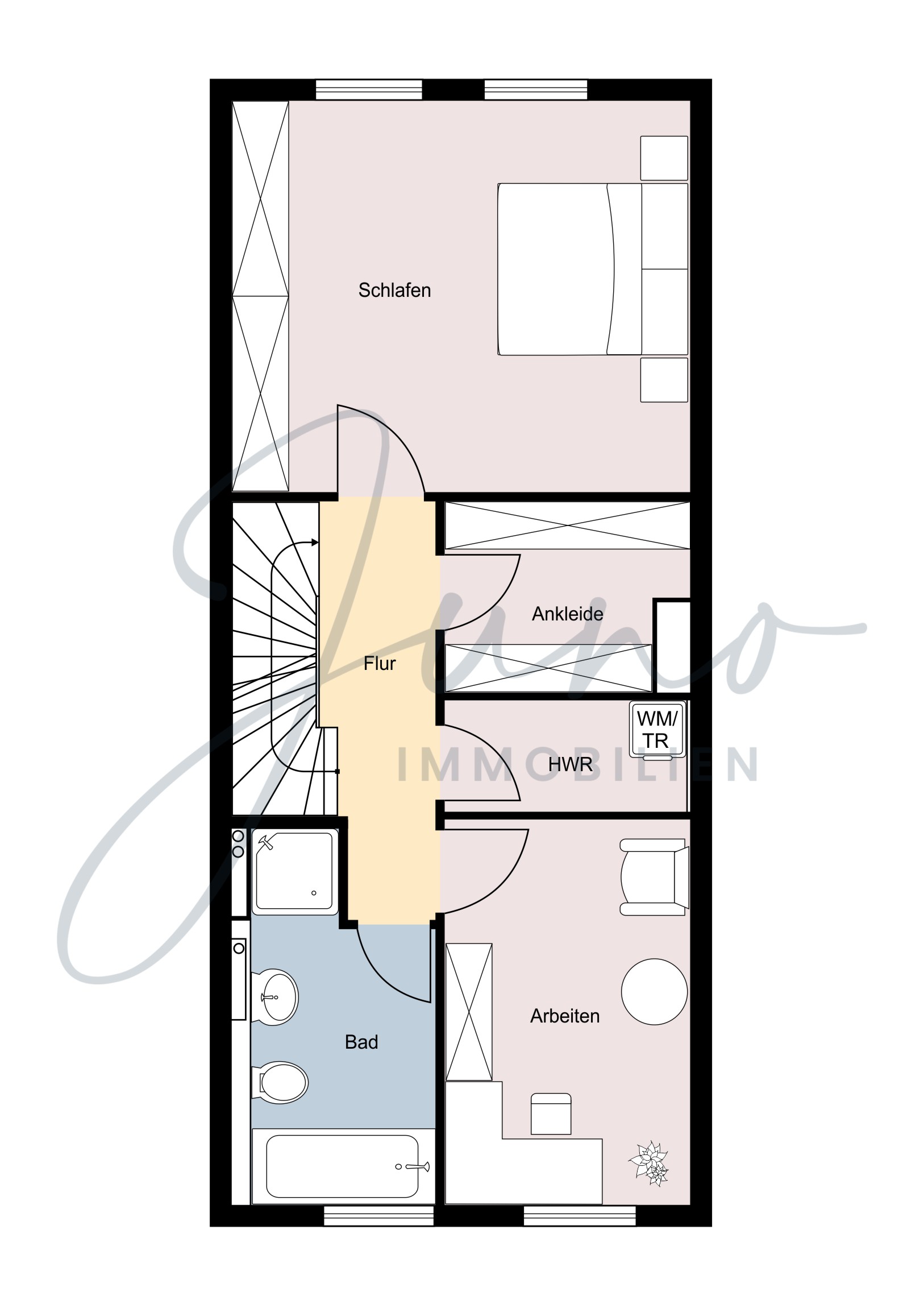 Grundriss 1. Obergeschoss