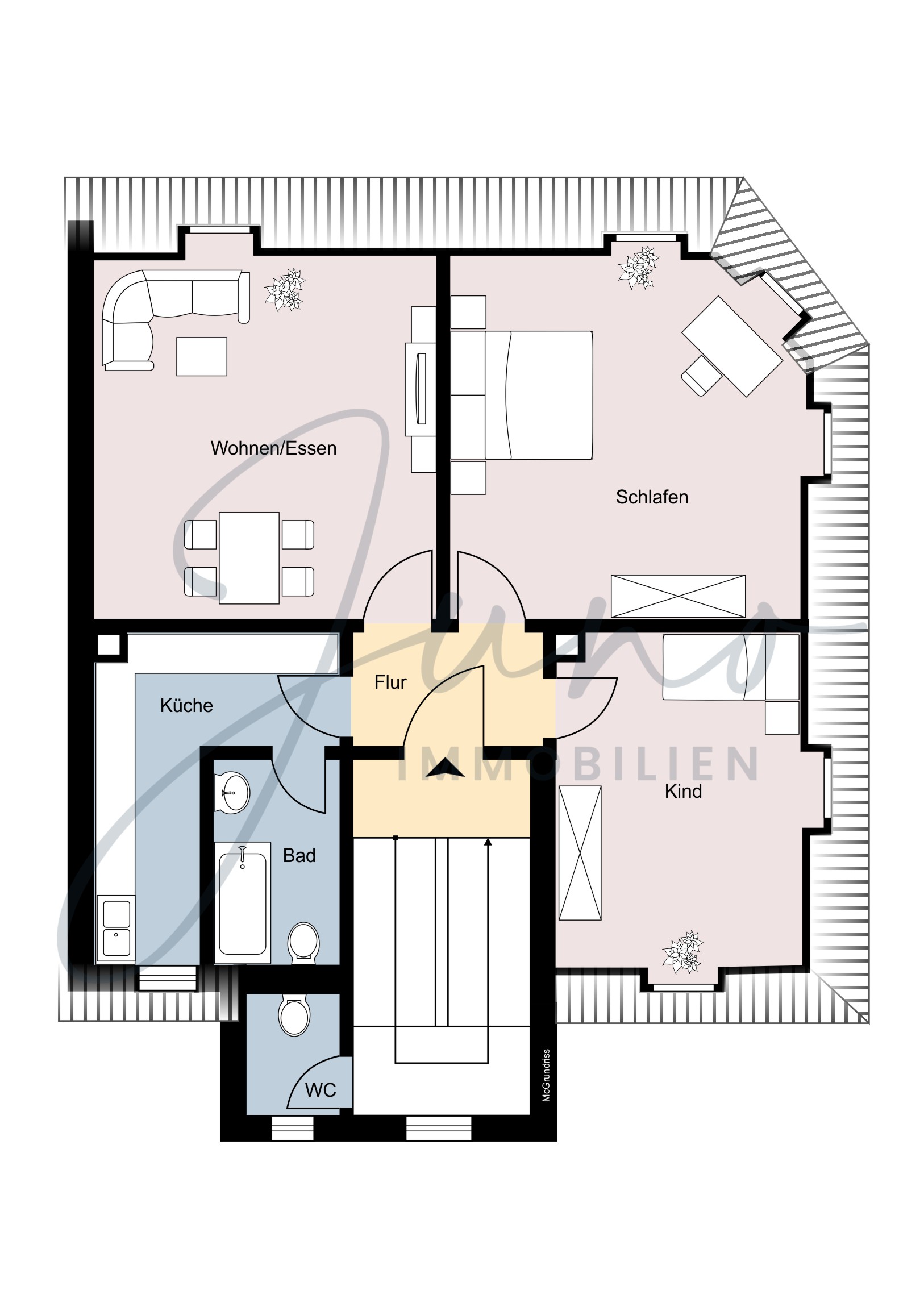 Grundriss Dachgeschoss