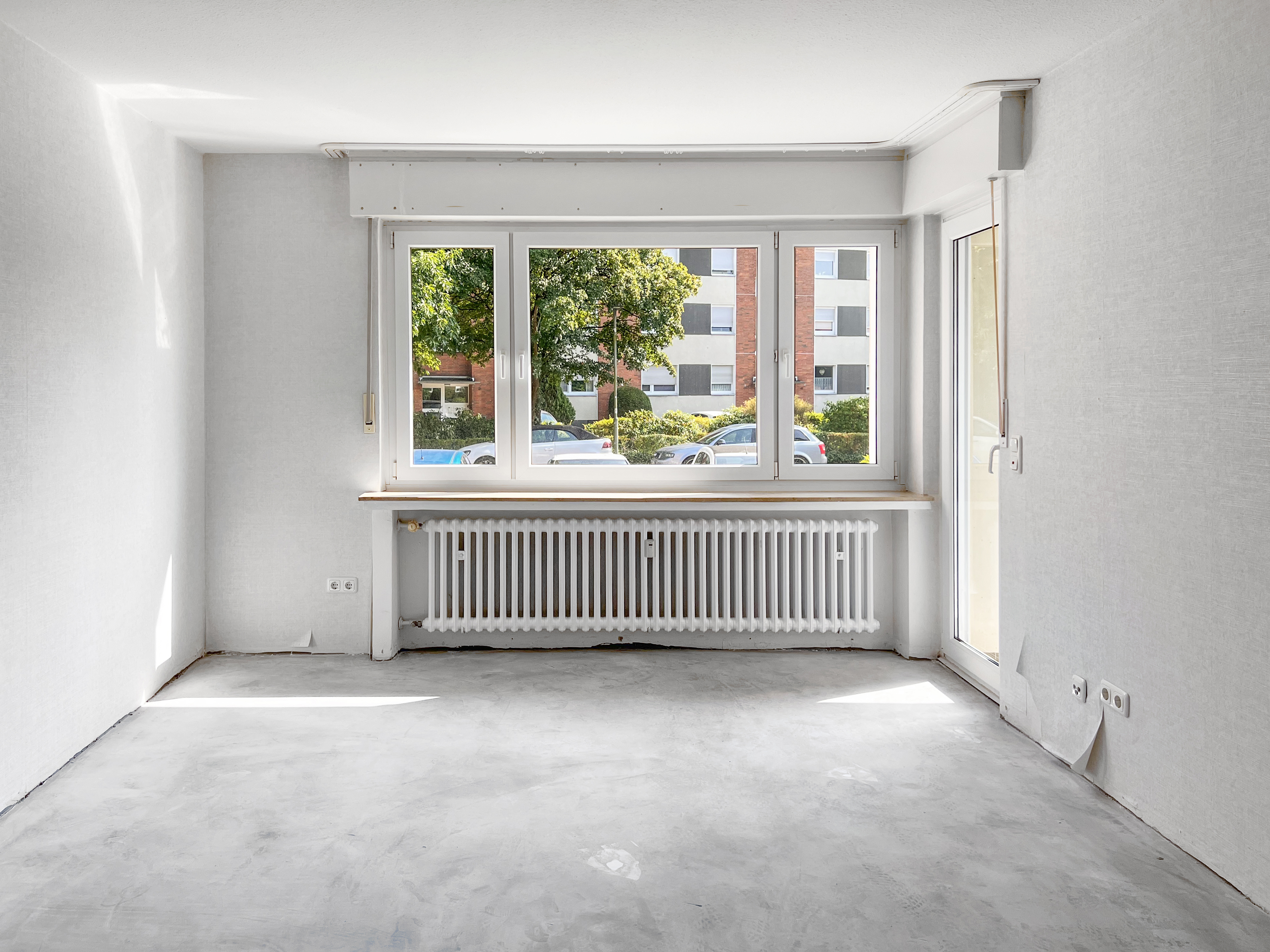 Wohnzimmer Blick zum Garten Wohnzimmer Blick zum Garten