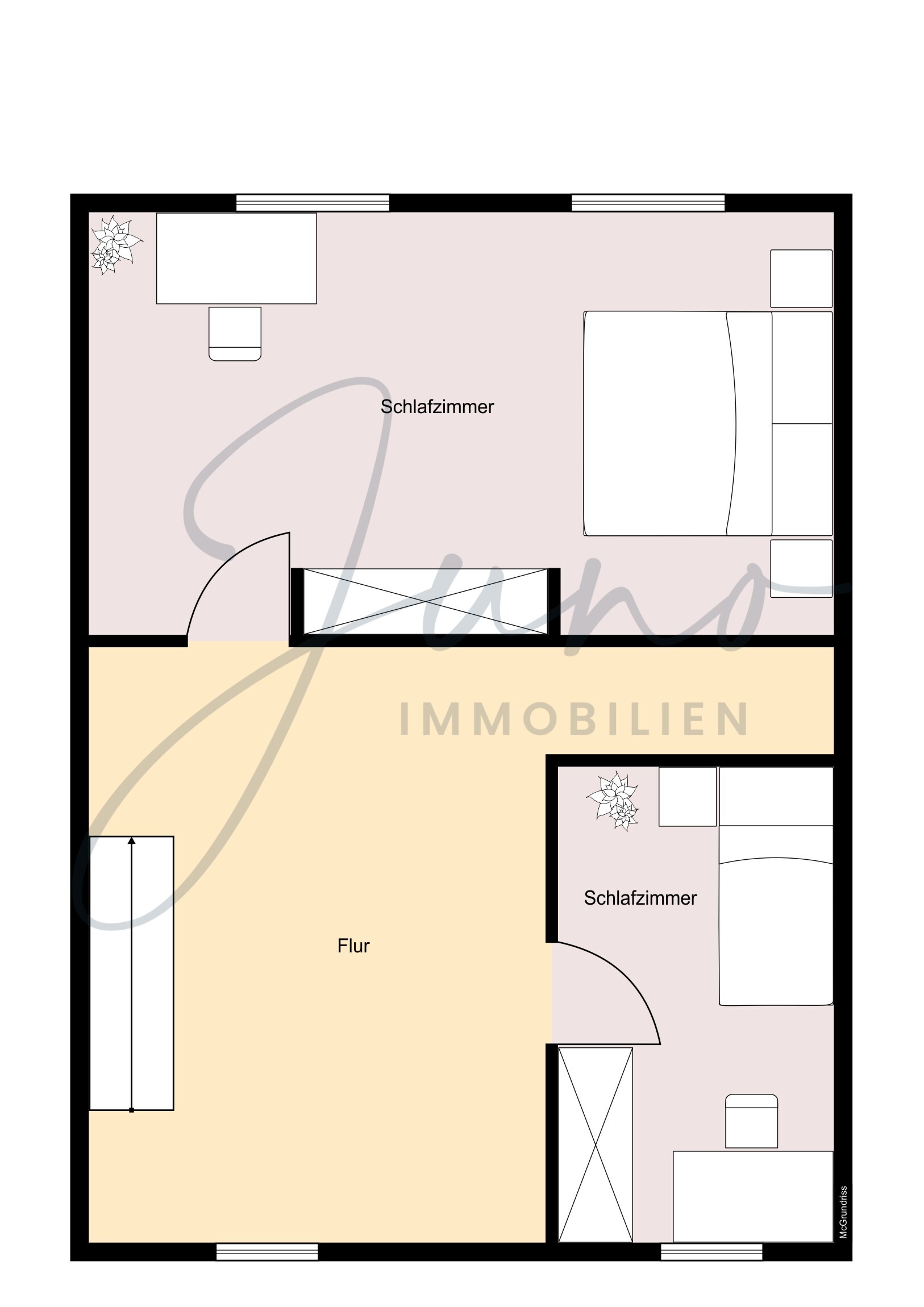 Linke DHH / Grundriss 2.OG
