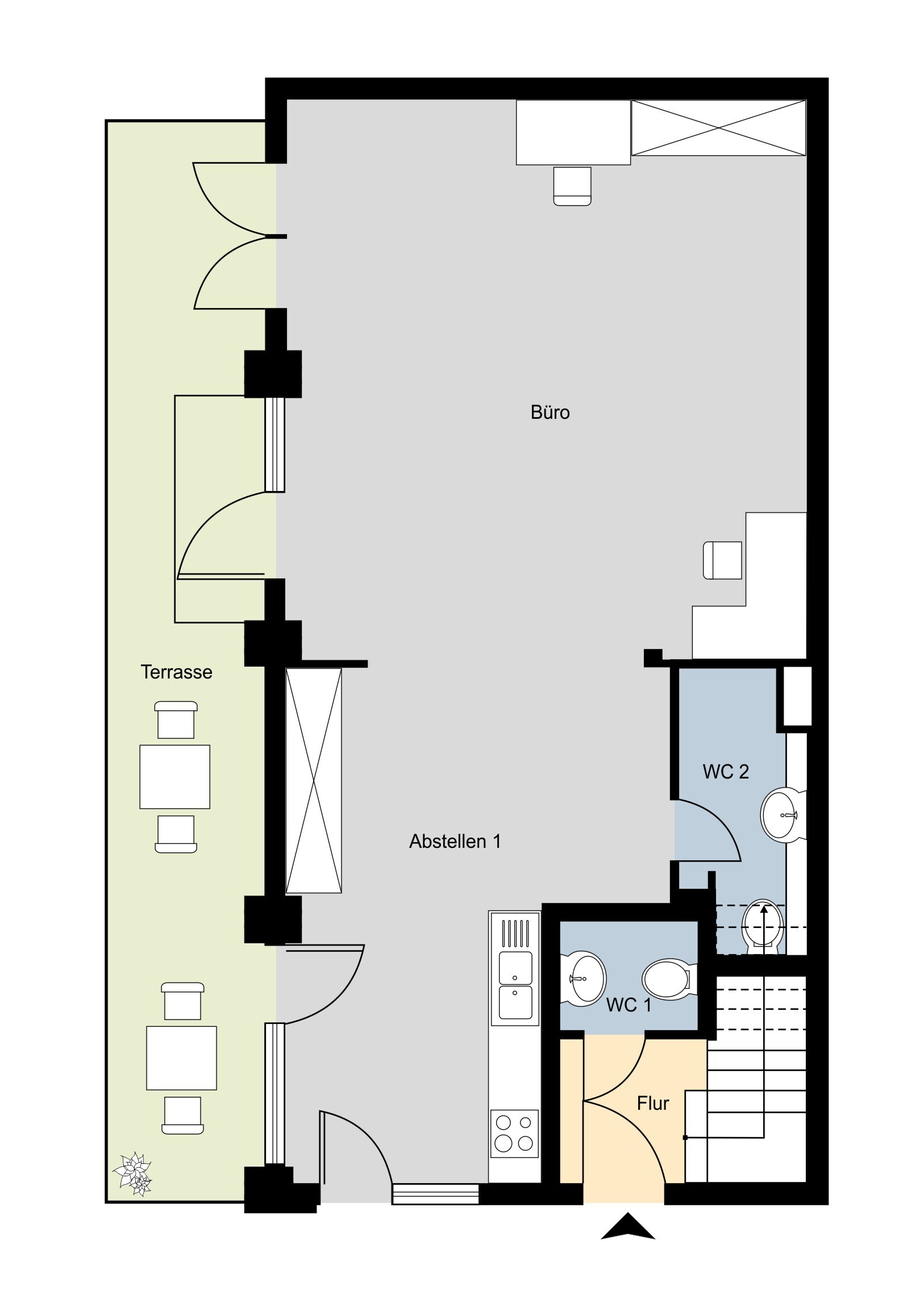 Grundriss HH EG